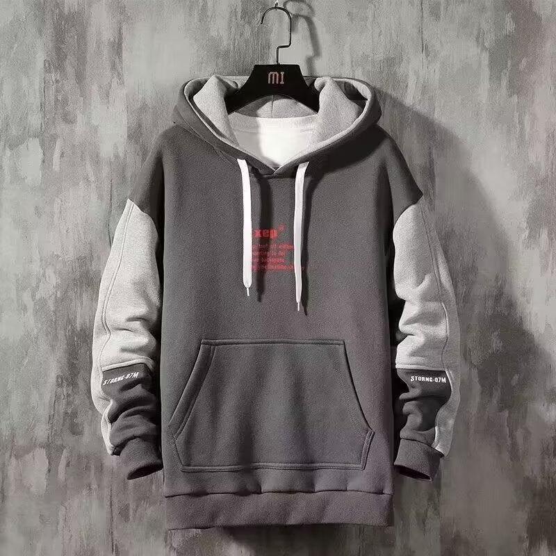 Spring and Autumn New Hooded Sweatshirt Men's/Teenager_ Korean Style Oversized Hoodie _ Fashionable /All-match Men's Sweatshirt