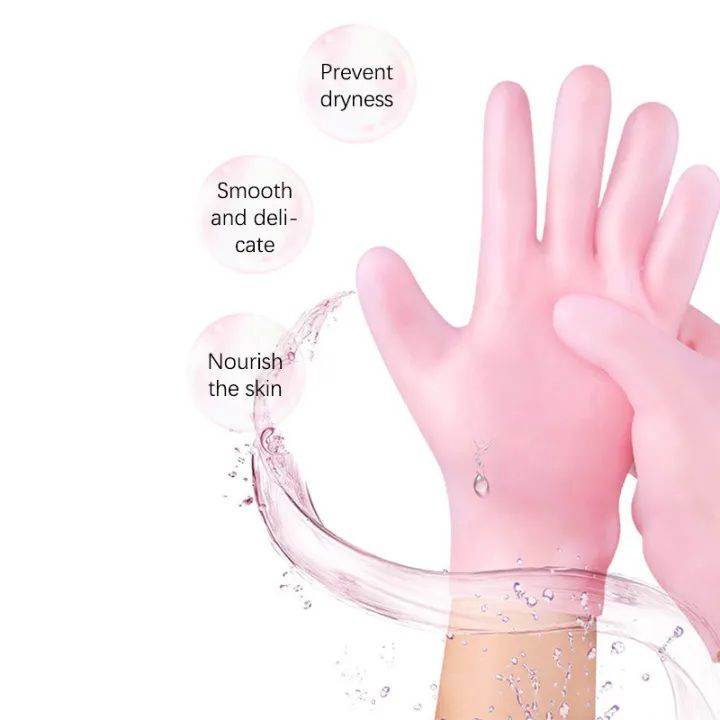 Ultimate 2-in-1 Silicone Spa Set: Say Goodbye to Cracked Heels & Dry Hands