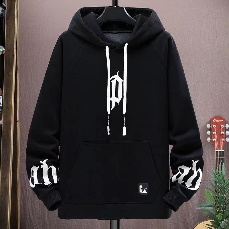 Spring and Autumn New Hooded Sweatshirt Men's/Teenager_ Korean Style Oversized Hoodie _ Fashionable /All-match Men's Sweatshirt