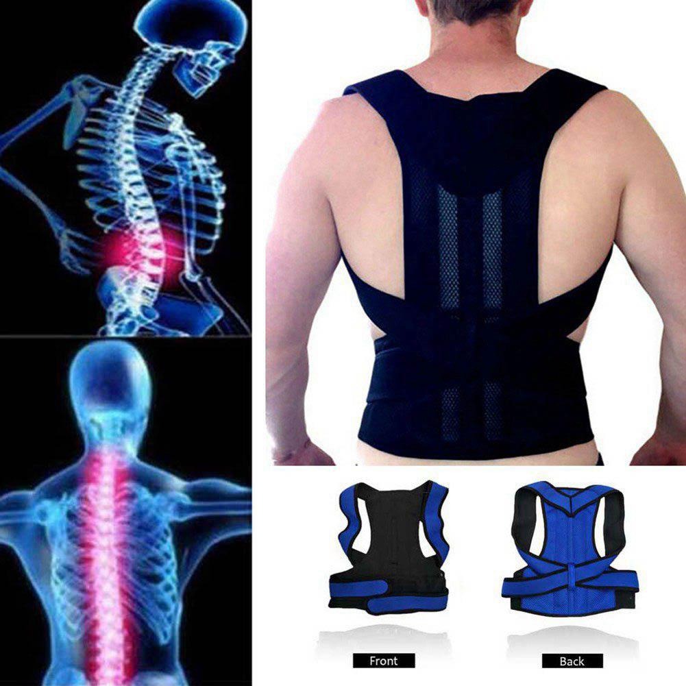 Adjustable Back Posture Corrector for Men & Women – Comfortable and Breathable Support Brace