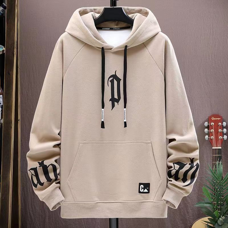 Spring and Autumn New Hooded Sweatshirt Men's/Teenager_ Korean Style Oversized Hoodie _ Fashionable /All-match Men's Sweatshirt