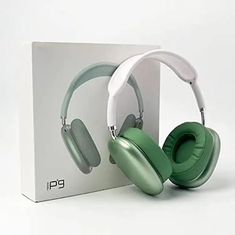 Aesthetic Finds P9 Pro, StudioMax Wireless Headset: Cinematic Sound, Ultra-Comfort & Noise Isolation with TF Support