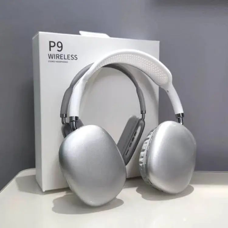 Aesthetic Finds P9 Pro, StudioMax Wireless Headset: Cinematic Sound, Ultra-Comfort & Noise Isolation with TF Support